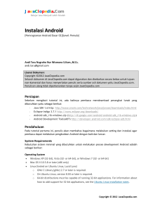 Instalasi Android