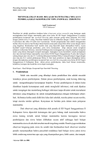 MENINGKATKAN HASIL BELAJAR MATEMATIKA MELALUI