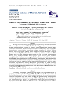 Print this article - Indonesian Journal of Human Nutrition