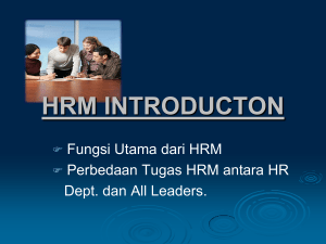 hrm introducton - Direktori File UPI