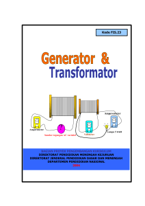 Generator Dan Transformator - e