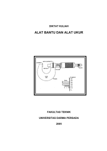 BAB I - Fakultas Teknik – Universitas Darma Persada