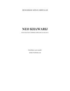 neo khawarij - Nulisbuku.com
