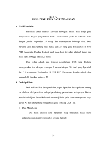 38 BAB IV HASIL PENELITIAN DAN PEMBAHASAN A. Hasil