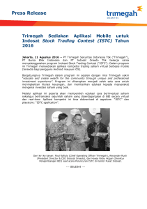 Press Release - PT Trimegah Sekuritas