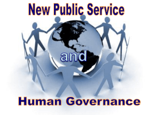 NPS dan Human Governance
