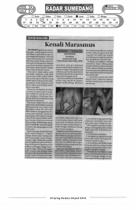Kenali Marasmus - Unpad Repository