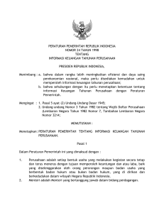 peraturan pemerintah republik indonesia nomor 24 tahun 1998