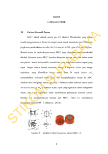 bab ii - rancang bangun alat pendeteksi gas co, co2 dan so2