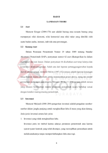 6 BAB II LANDASAN TEORI 2.1 Aset Menurut Siregar (2004:178