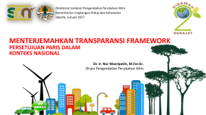 menterjemahkan transparansi framework