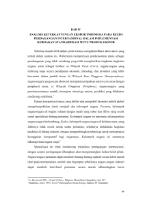 bab iv analisis ketergantungan ekspor indonesia