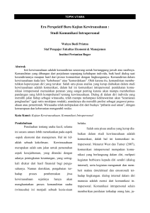 Copy - Jurnal Acta II 2010 - S1 Ilmu Komunikasi UNSOED