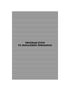 program studi d3 manajemen pemasaran