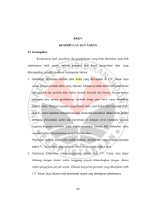 89 BAB V KESIMPULAN DAN SARAN 5.1 Kesimpulan Berdasarkan