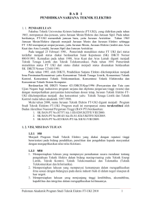 babi pendidikan sarjana teknik elektro