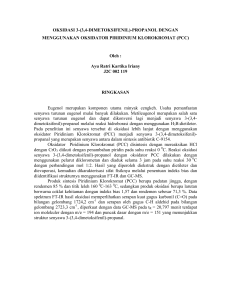 PROPANOL DENGAN MENGGUNAKAN