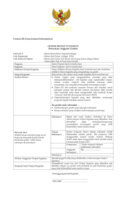 GENDER BUDGET STATEMENT