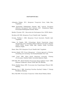 DAFTAR PUSTAKA Adisasmita, Raharjo. 2011. Manajemen