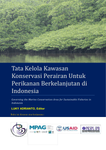 Tata Kelola Kawasan Konservasi Perairan Untuk - KKJI