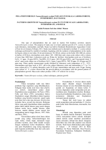 Jurnal Ilmiah Perikanan dan Kelautan Vol. 4 No. 2