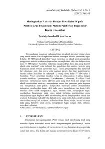 Jurnal Kreatif Tadulako Online Vol. 1 No. 2 ISSN 2354614X