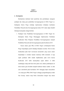 82 BAB V PENUTUP A. Kesimpulan Berdasarkan deskripsi hasil
