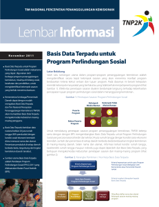 Lembar Informasi - Basis Data Terpadu
