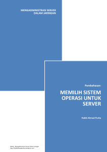 memilih sistem operasi untuk server - Debian Server