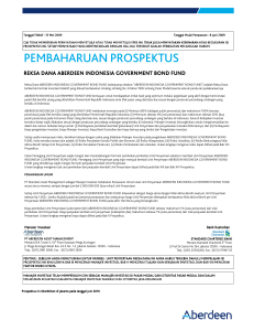 pembaharuan prospektus - Aberdeen New Thai Investment Trust PLC