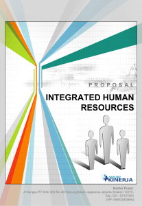 integrated human resources proposal