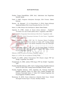 154 DAFTAR PUSTAKA Direktur Tenaga Kependidikan. (2008, Juni