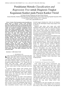 Pendekatan Metode Classification and Regression Tree