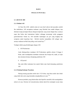 BAB II TINJAUAN PUSTAKA 2.1 AIR SUSU IBU 2.1.1