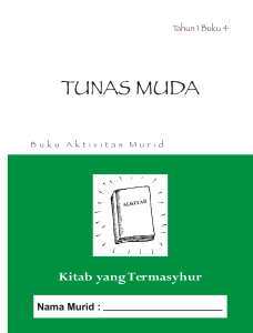 Tunas Muda 1-4 (aktivitas murid) - TJC IA