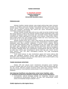 tumor hipofisis - Universitas Sumatera Utara