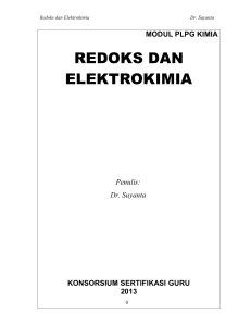 redoks dan elektrokimia