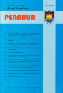 Jurnal Pendidikan Penabur