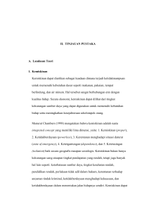 II. TINJAUAN PUSTAKA A. Landasan Teori 1. Kemiskinan