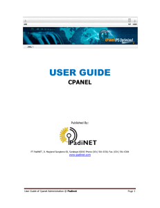 user guide