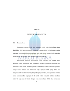 BAB III LIGHTNING ARRESTER