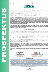 Tanggal Efektif - MNC Asset Management