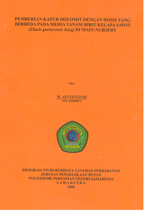 M. Alviansyah - Repository Politeknik Pertanian Negeri Samarinda