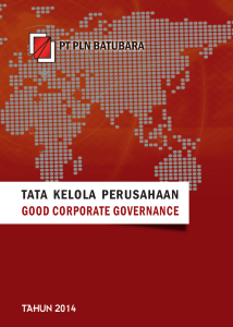 tata kelola perusahaan good corporate governance