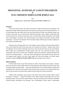 mengenal alinfaslat lanud iswahjudi full mission simulator (fms)