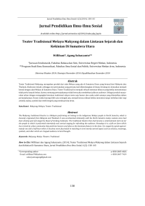 Jurnal Pendidikan Ilmu-Ilmu Sosial