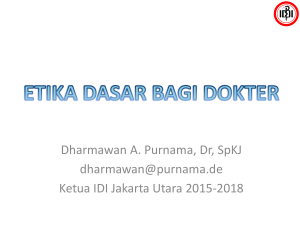 Dharmawan A. Purnama, Dr, SpKJ dharmawan