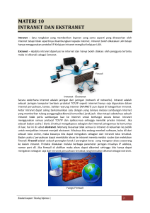 materi 10 intranet dan ekstranet