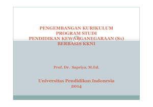 Peng Kur Prodi PKn S1rev - Asosiasi PPKn Indonesia