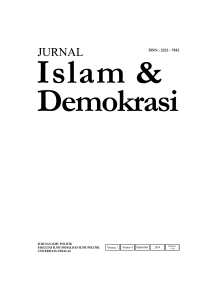 Jurnal Islam Demokrasi No 1 Vol 4 - FISIP
